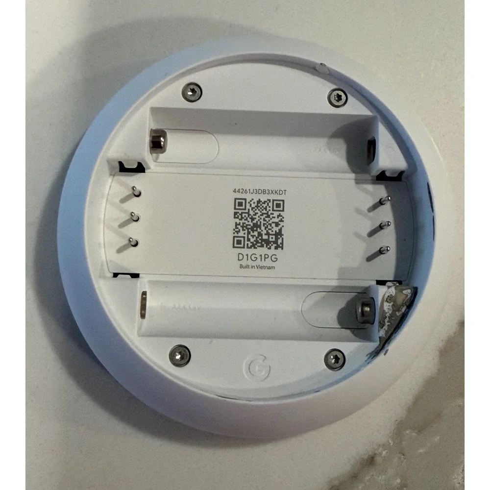 Google Nest Thermostat G4CVZ Smart Programmable Wi-Fi Snow White GA01334-US